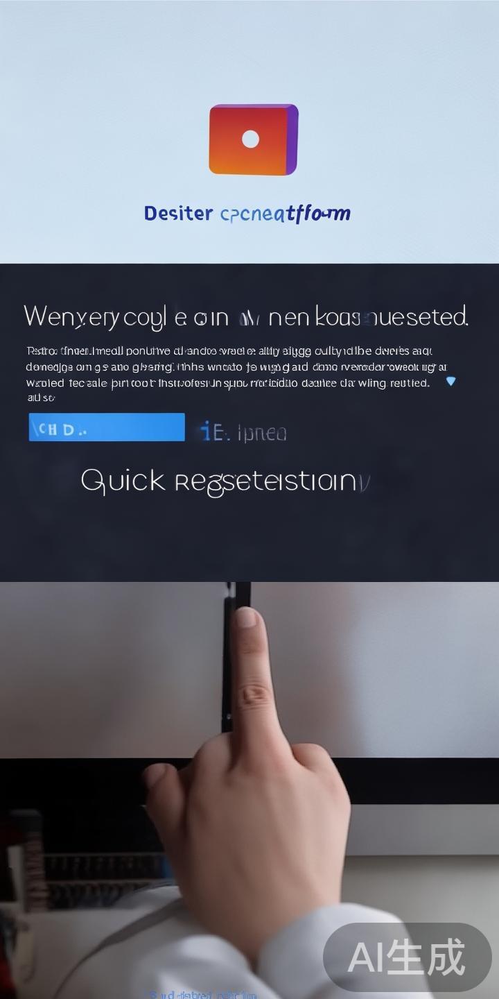 第二步：安装完成后，点击图标进入平台首页。若已注册